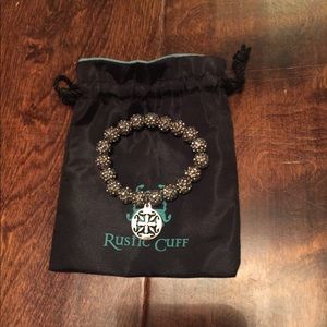 RUSTIC CUFF silver bracelet